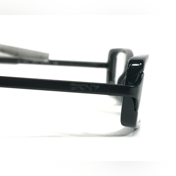 DKNY DY4507 3001 Eyeglasses Frames Black Rectangular Horn Rim 50-17-135 - Picture 4 of 7
